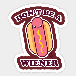 HOT DOG WIENER Sticker